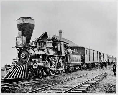 Train over Houston and Texas Central by American Photographer